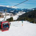 Talfahrt mit Höhebahn Wagrain beim Ski-Nostalgie 2015
