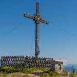 Das Gipfelkreuz des Sonntagskogel in Wagrain