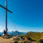 Sommer beim Gipfelkreuz Grießenkar - Wagrain