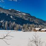 Winterfoto beim Jägersee in Wagrain-Kleinarl